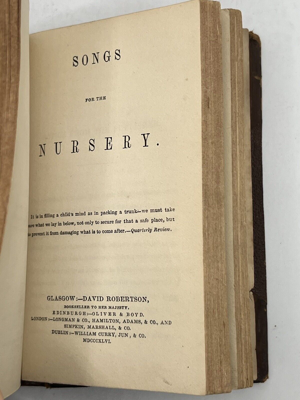 Whistle-Binkie; A Collection of Songs for the Social Circle 1842-6