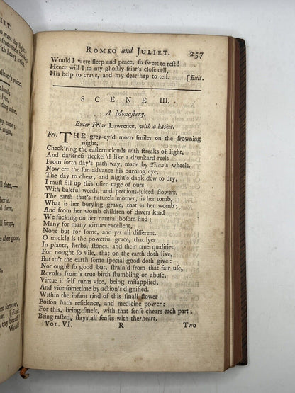 The Works of William Shakespeare 1745