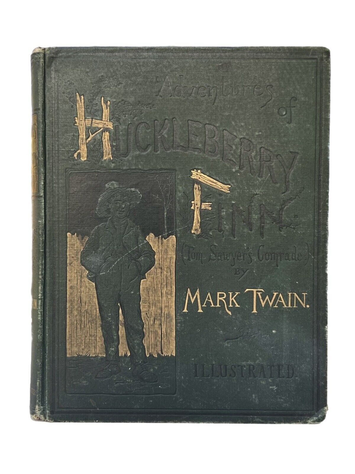 Huckleberry Finn by Mark Twain 1885 First American Edition in Original Cloth