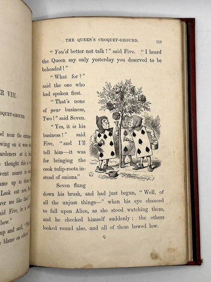 Alice's Adventures in Wonderland by Lewis Carroll 1867 First Edition in Original Cloth