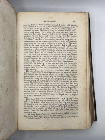 Little Dorrit by Charles Dickens 1857 First Edition