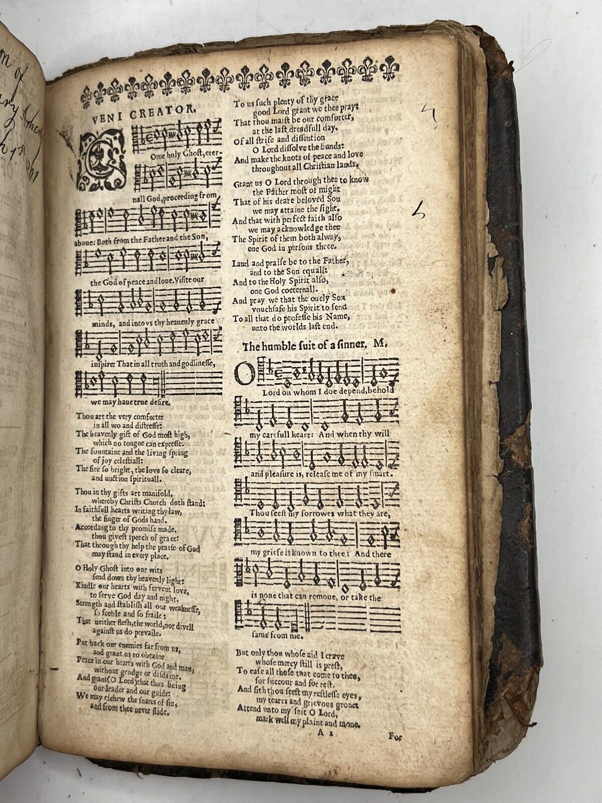 Antique King James Bible 1636-7