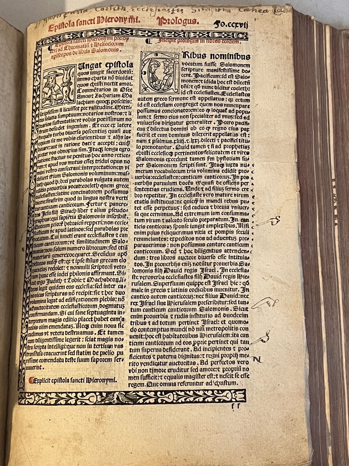 1516 Illustrated Bible - Post Incunable