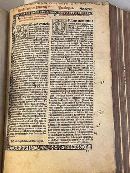 1516 Illustrated Bible - Post Incunable