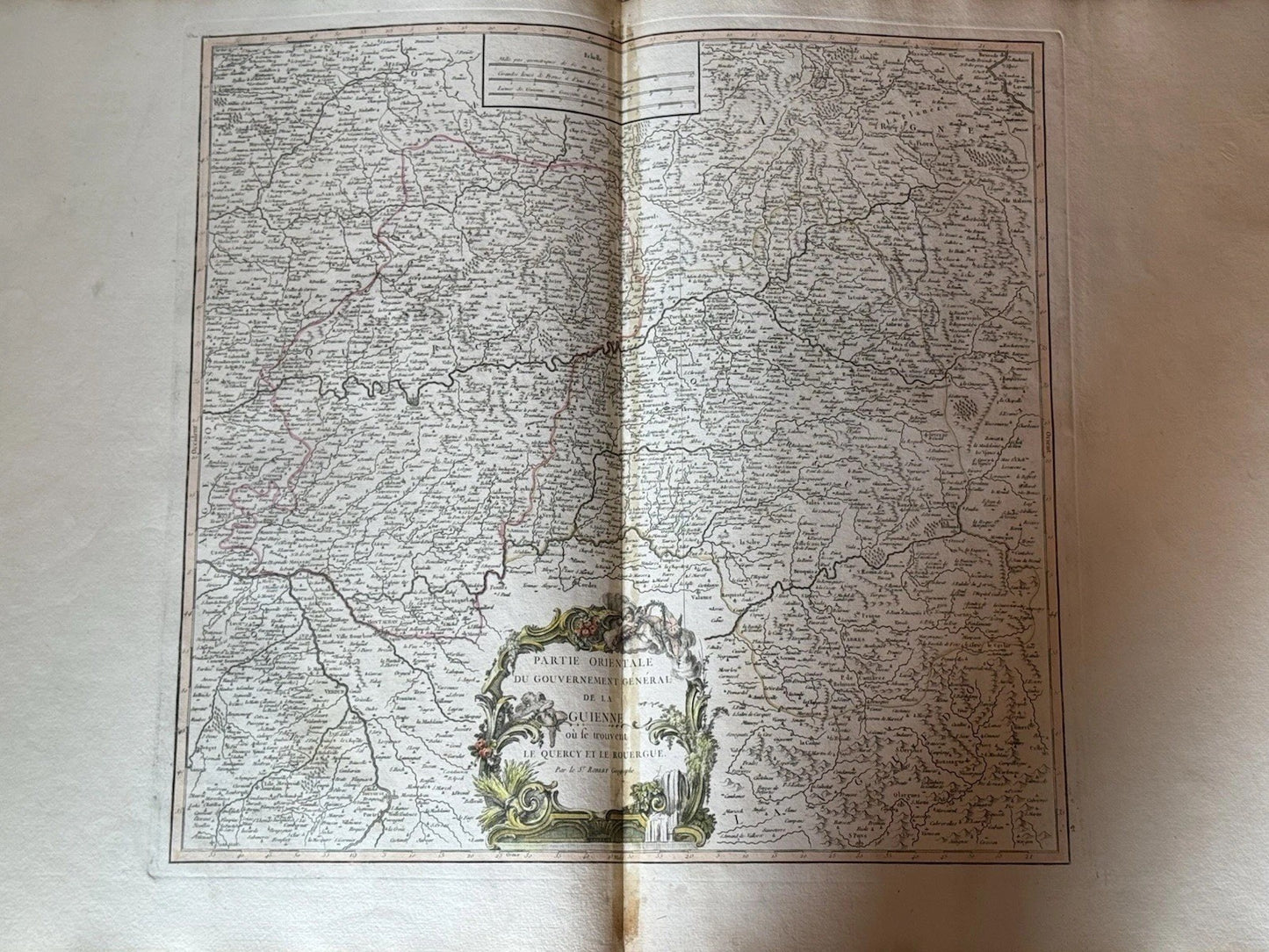 Composite Atlas by Robert de Vaugondy c.1770s Elephant Folio