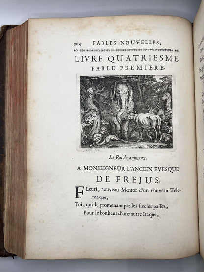 La Motte's Fables 1719 First Edition