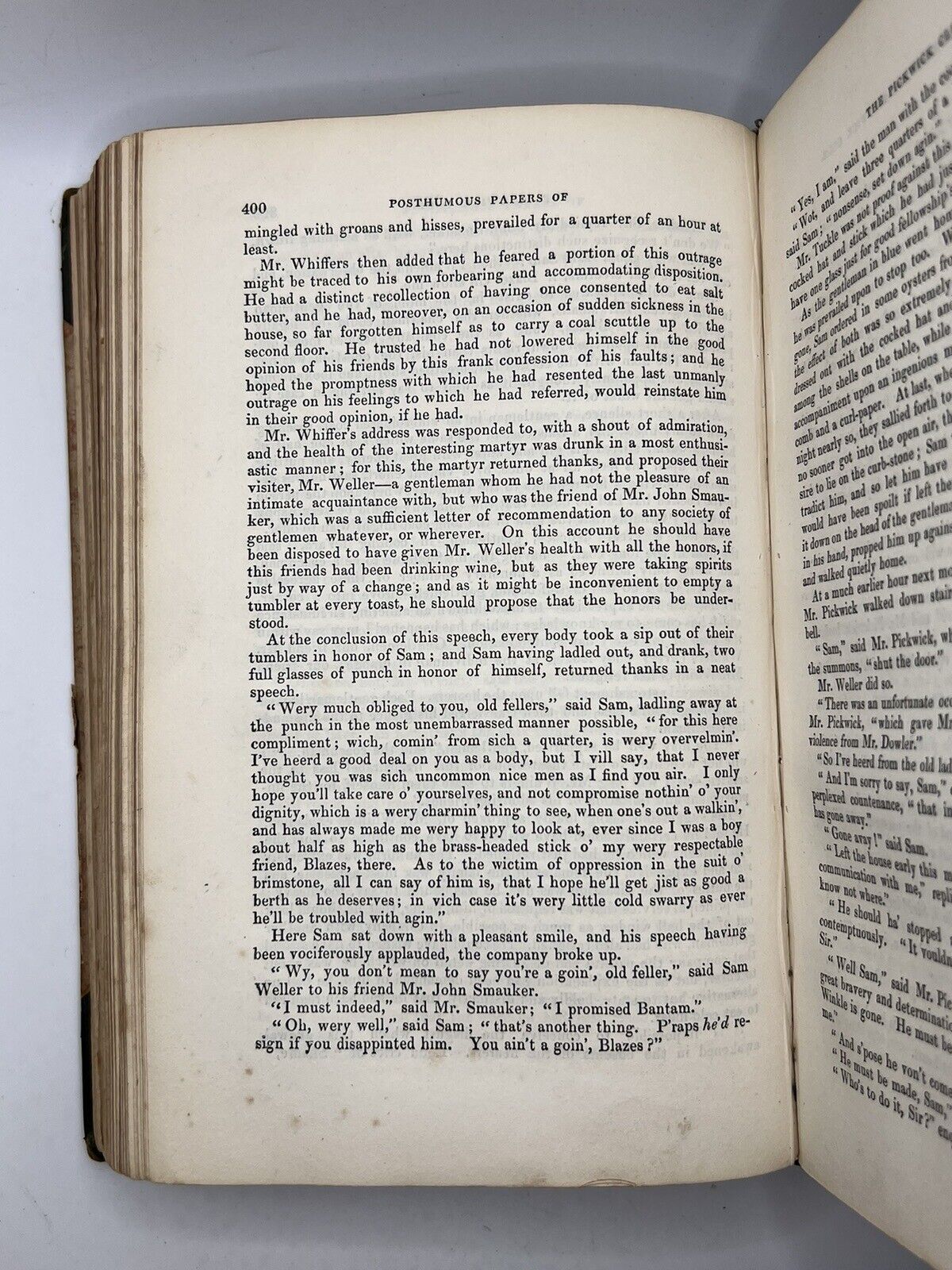 The Pickwick Papers by Charles Dickens 1837 First Edition