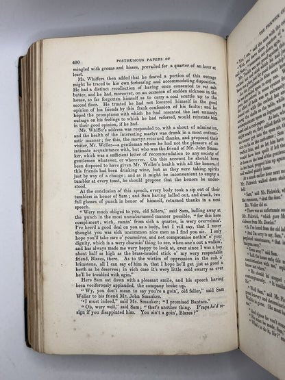 The Pickwick Papers by Charles Dickens 1837 First Edition