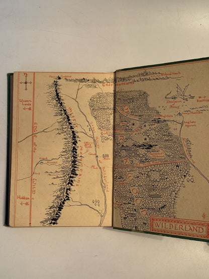 The Hobbit by J.R.R. Tolkien 1942 First Edition Third Impression