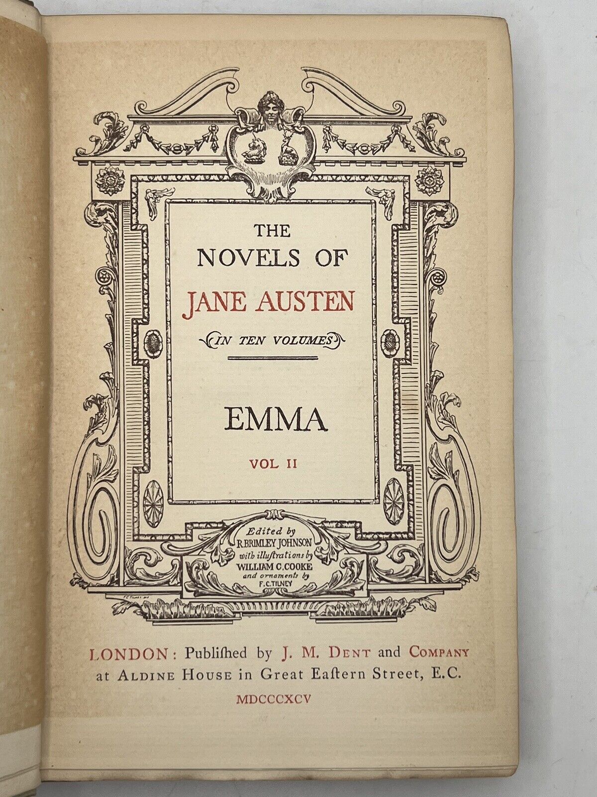 The Works of Jane Austen 1894-5