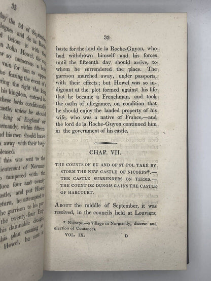 The Chronicles of Montstrelet 1810