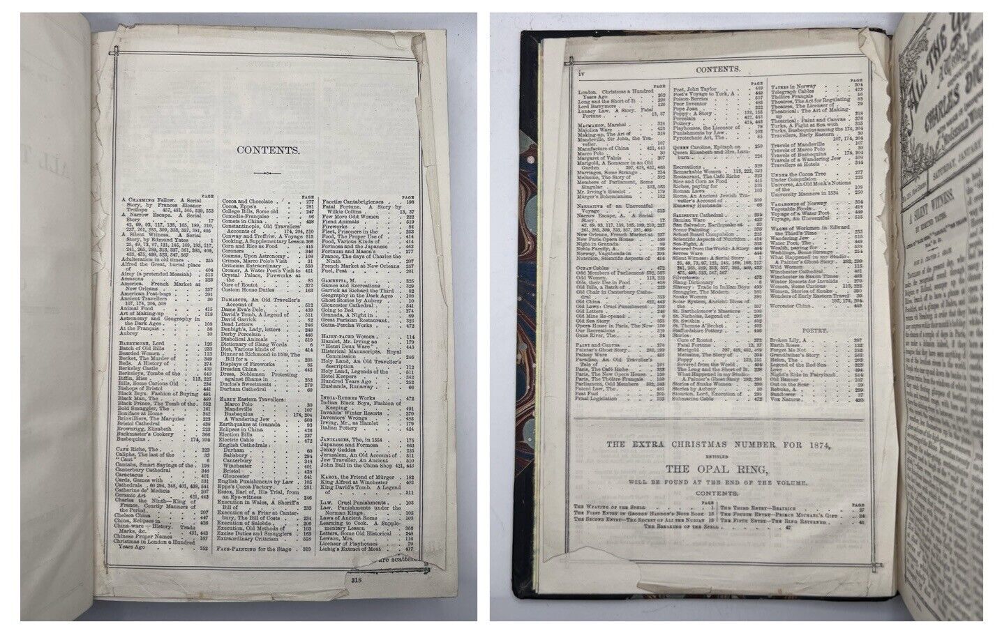 All the Year Round by Charles Dickens 1860-1875 First Editions & Later