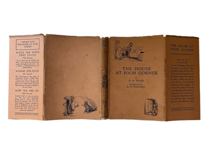 The House at Pooh Corner by A.A. Milne 1928 First Edition First Impression with the Dust Jacket