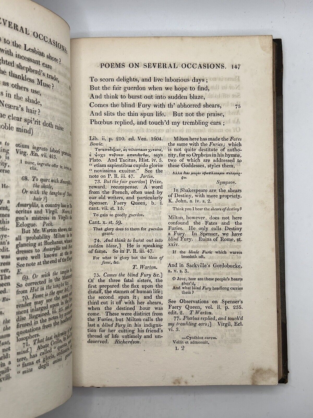 Paradise Lost by John Milton: The Edward Hawkins Edition of 1824