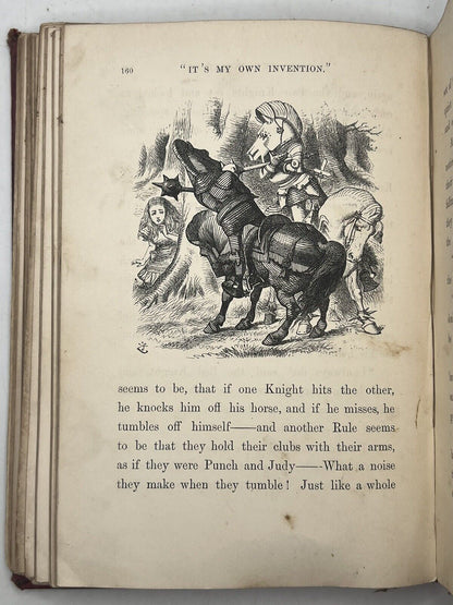 Through the Looking Glass by Lewis Carroll 1872 First Edition First Impression