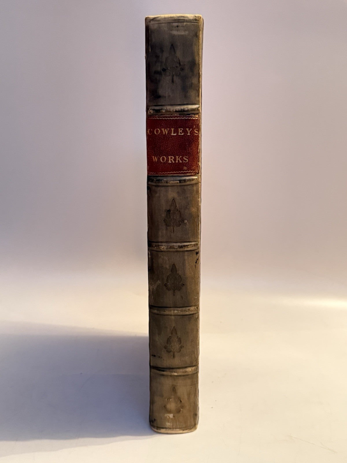 The Works of Abraham Cowley 1674-1689