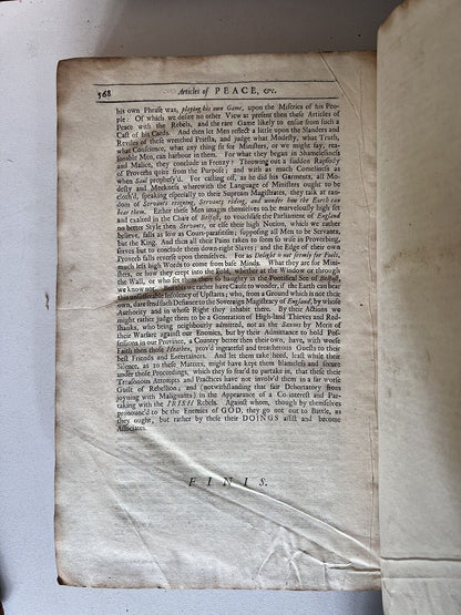 The Works of John Milton 1697 First Edition