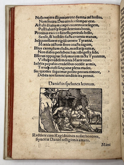 Biblicae Historiae Georg Aemilius 1539 Illustrated Post-Incunable Tyndale