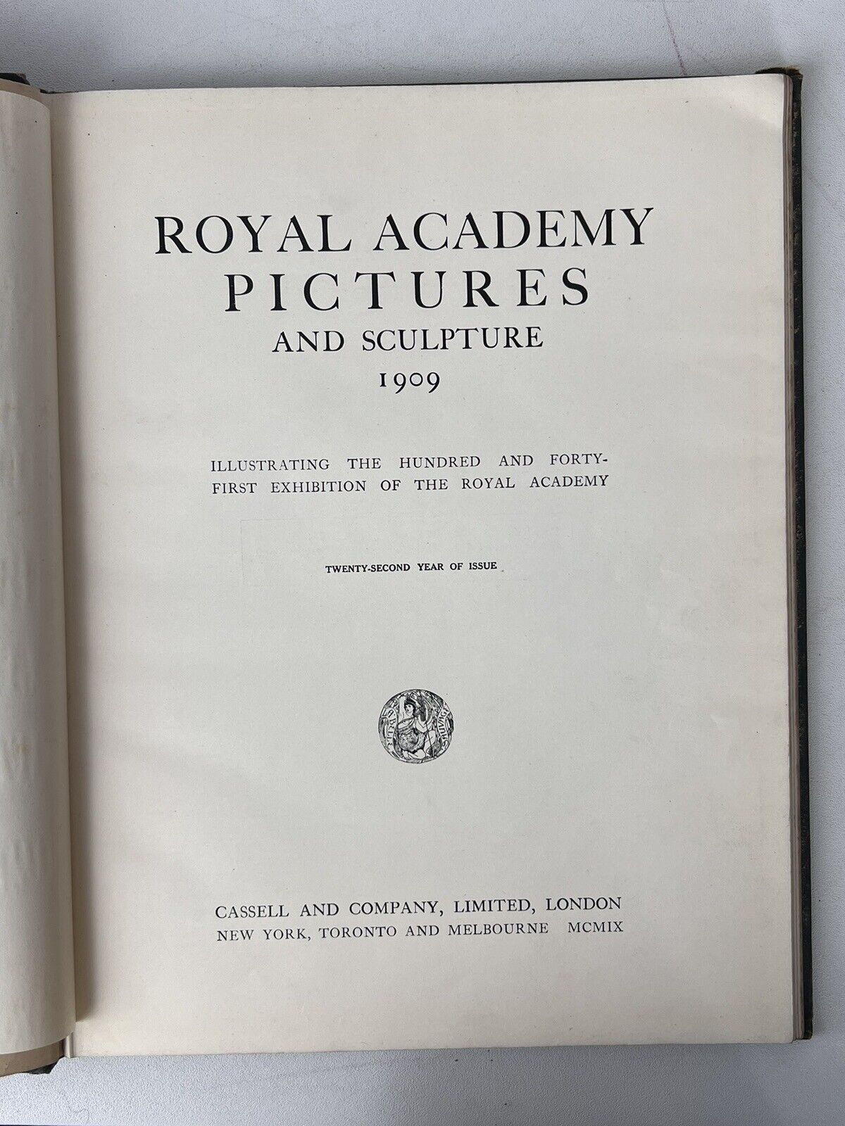 Royal Academy Pictures 1895-1909