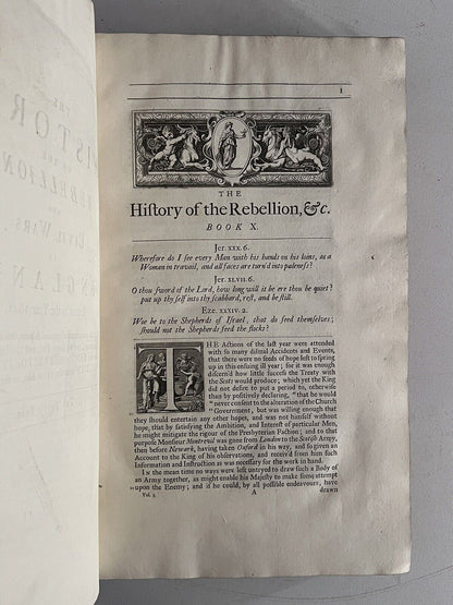 The History of the English Civil War by Edward Clarendon 1707