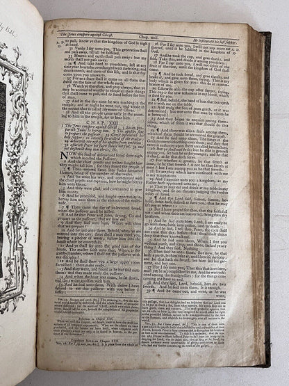 Antique King James Bible c.1790