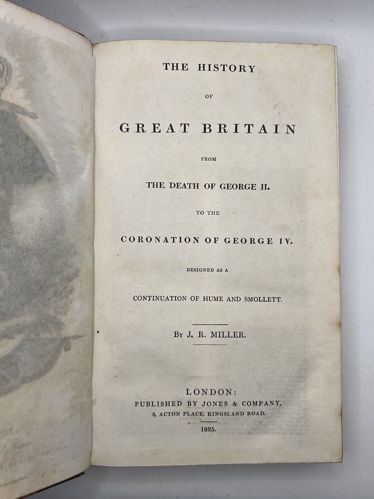 The History of England by David Hume, Tobias Smollett, & Miller 1826