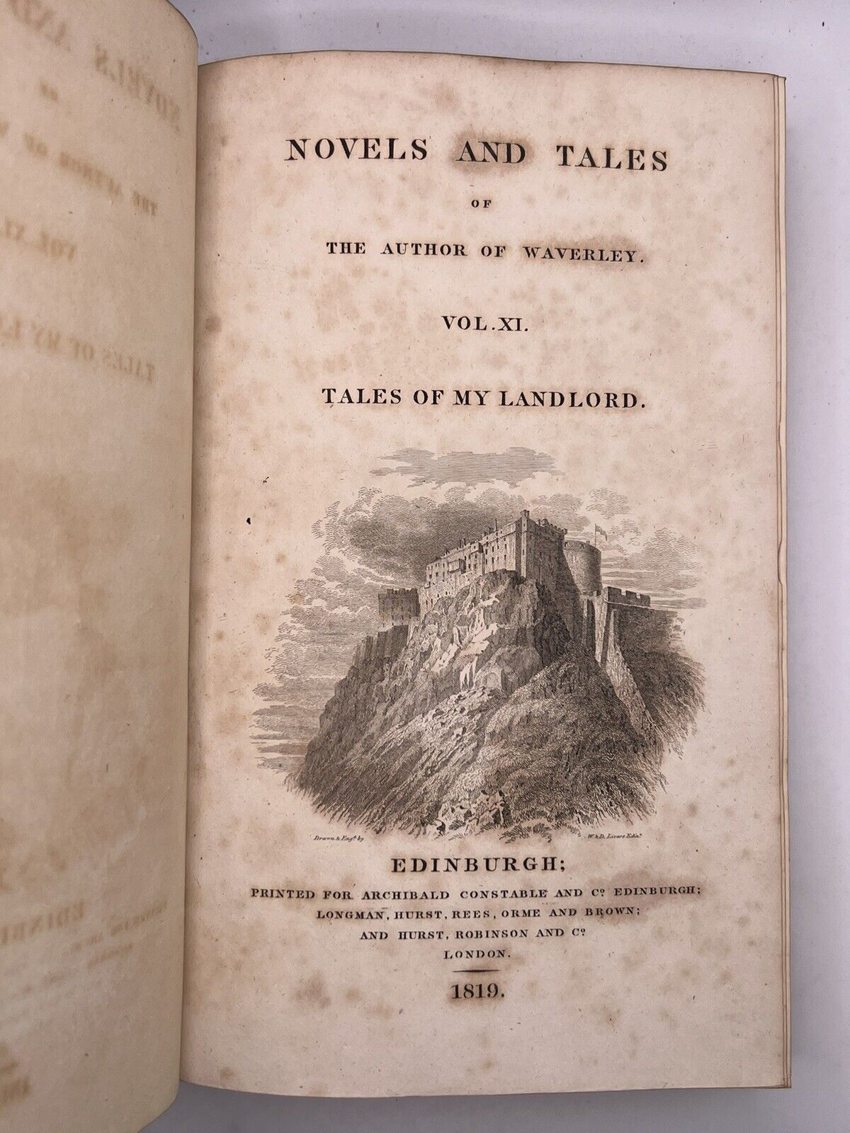 The Novels and Tales of Walter Scott 1819