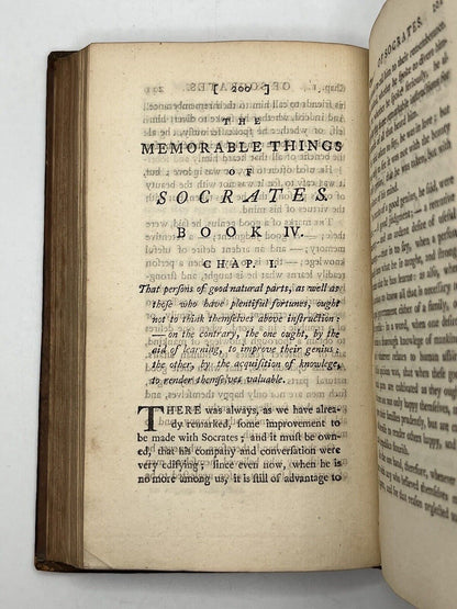 The Memorable Things of Socrates from Xenophon 1757