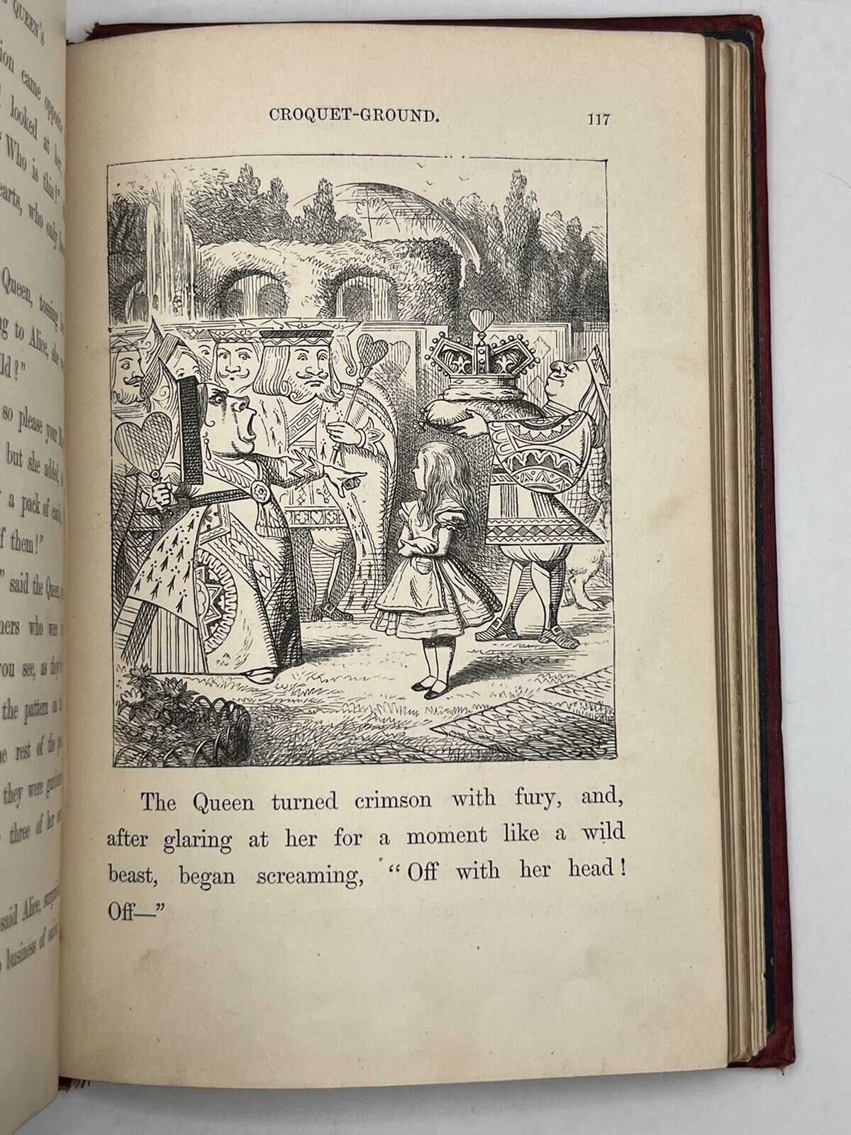 Alice In Wonderland by Lewis Carroll 1867 First Edition Original Binding