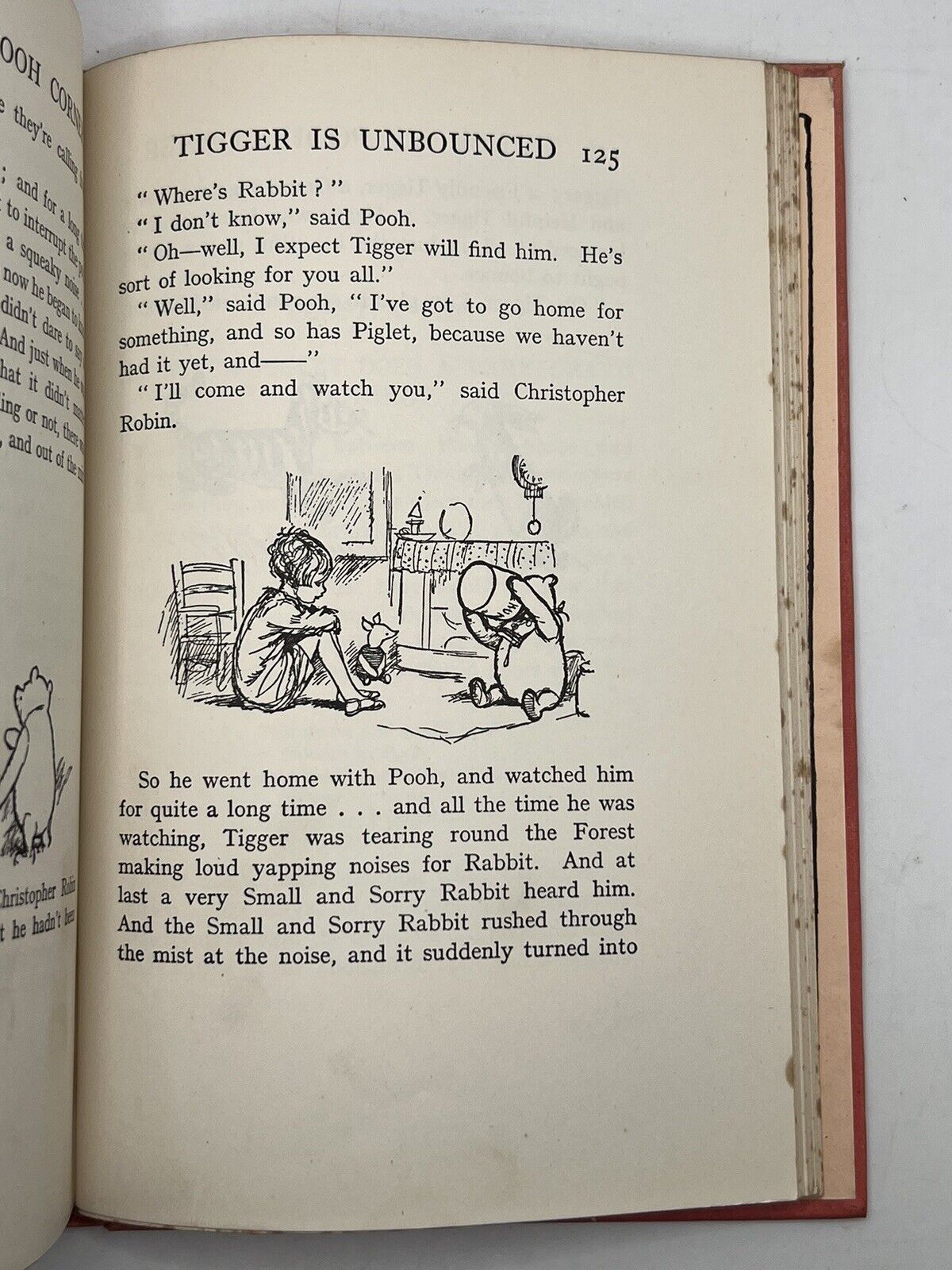 The House at Pooh Corner by A. A. Milne 1928 First Edition First Impression IMP Dust Jacket