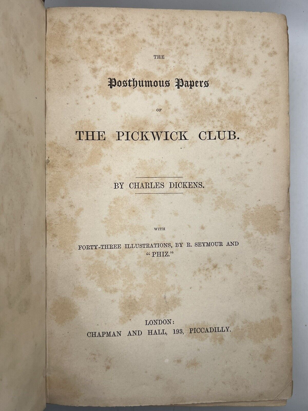 Charles Dickens Collection Early Editions Original Cloth Bindings 1860s