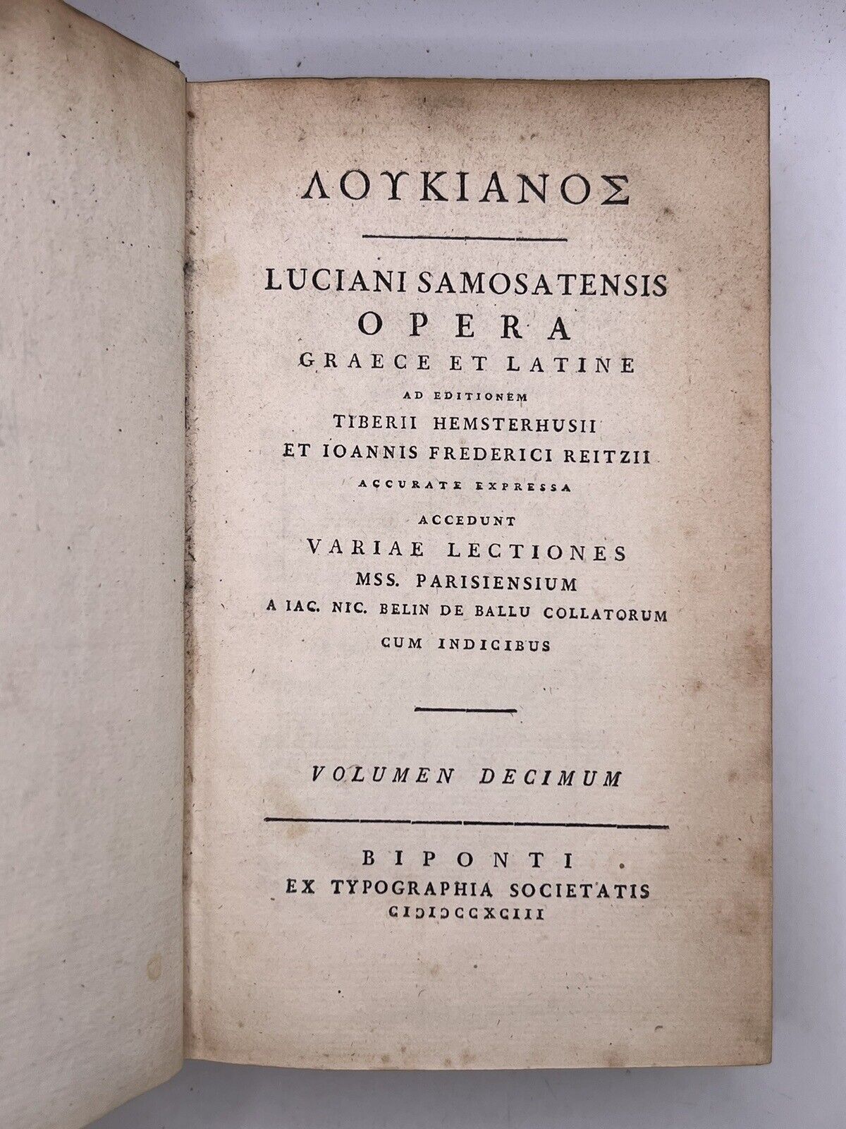 The Works of Lucian of Samosata 1789