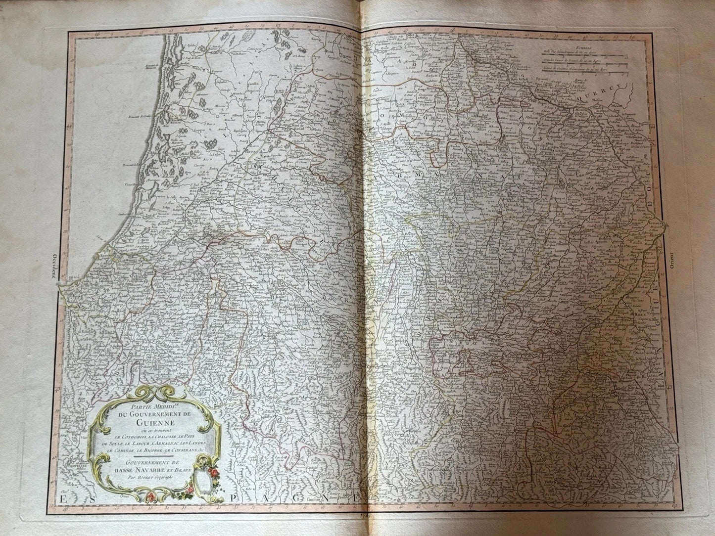 Composite Atlas by Robert de Vaugondy c.1770s Elephant Folio