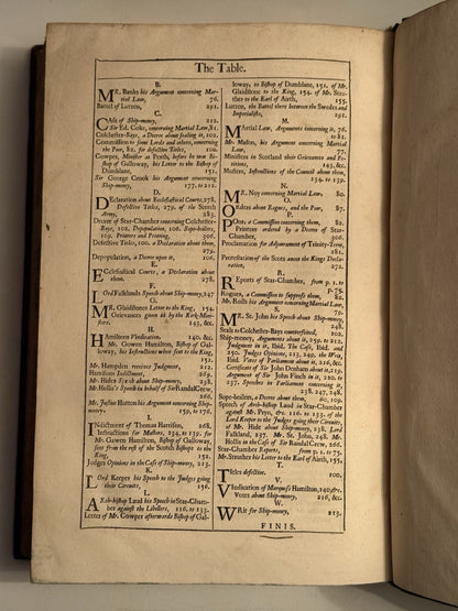 Rushworth History of England 1659-80 First Edition