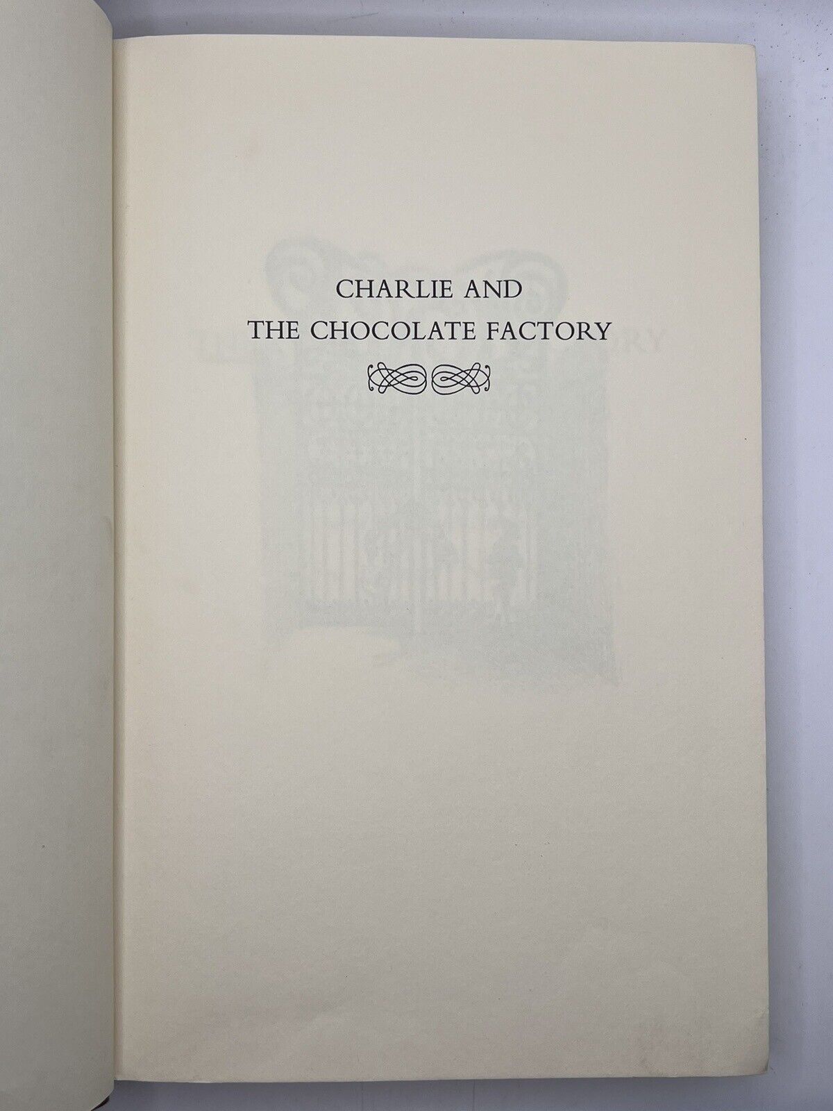 Charlie and the Chocolate Factory by Road Dahl 1964 First Edition Early Printing