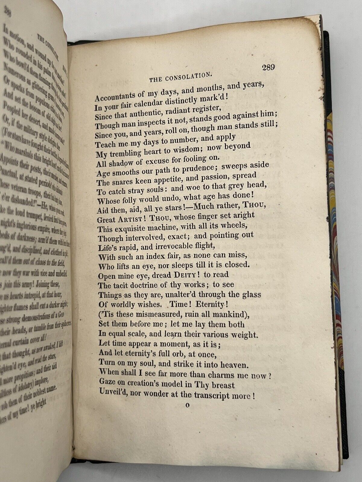 Young's Night Thoughts 1817 FORE-EDGE PAINTING After William Blake