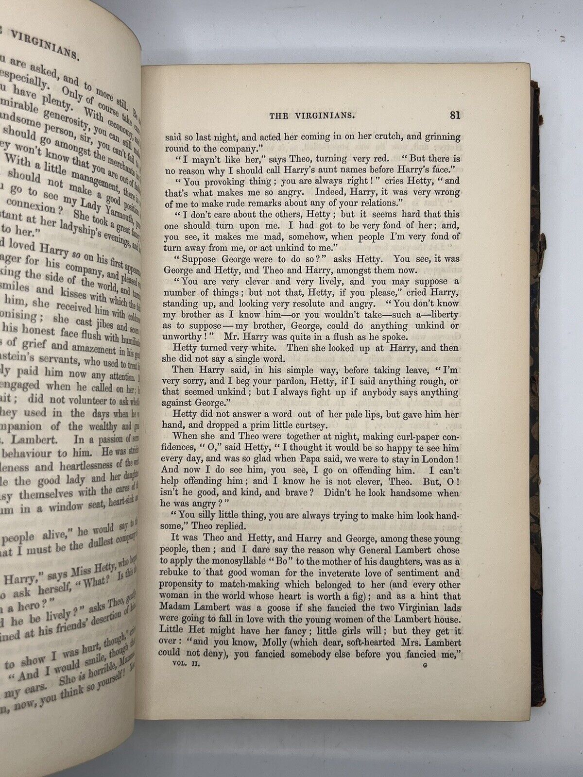 The Virginians by William Makepeace Thackeray 1858 First Edition