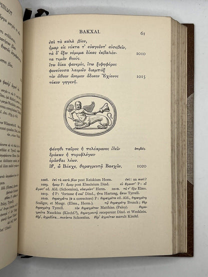 The Bacchae of Euripides 1892 Hatchards