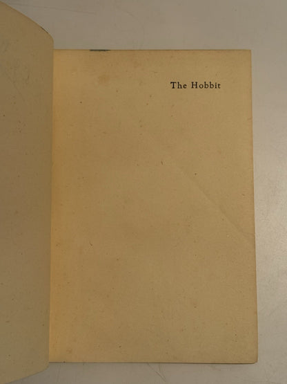The Hobbit by J.R.R. Tolkien 1942 First Edition Third Impression