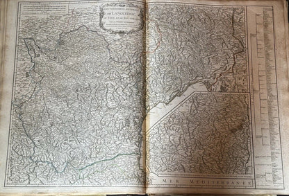 Composite Atlas by Robert de Vaugondy c.1770s Elephant Folio