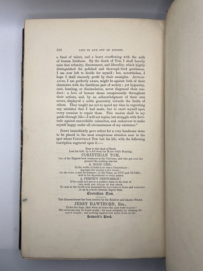 The Finish to the Adventures of Tom, Jerry, and Logic by Pierce Egan 1887