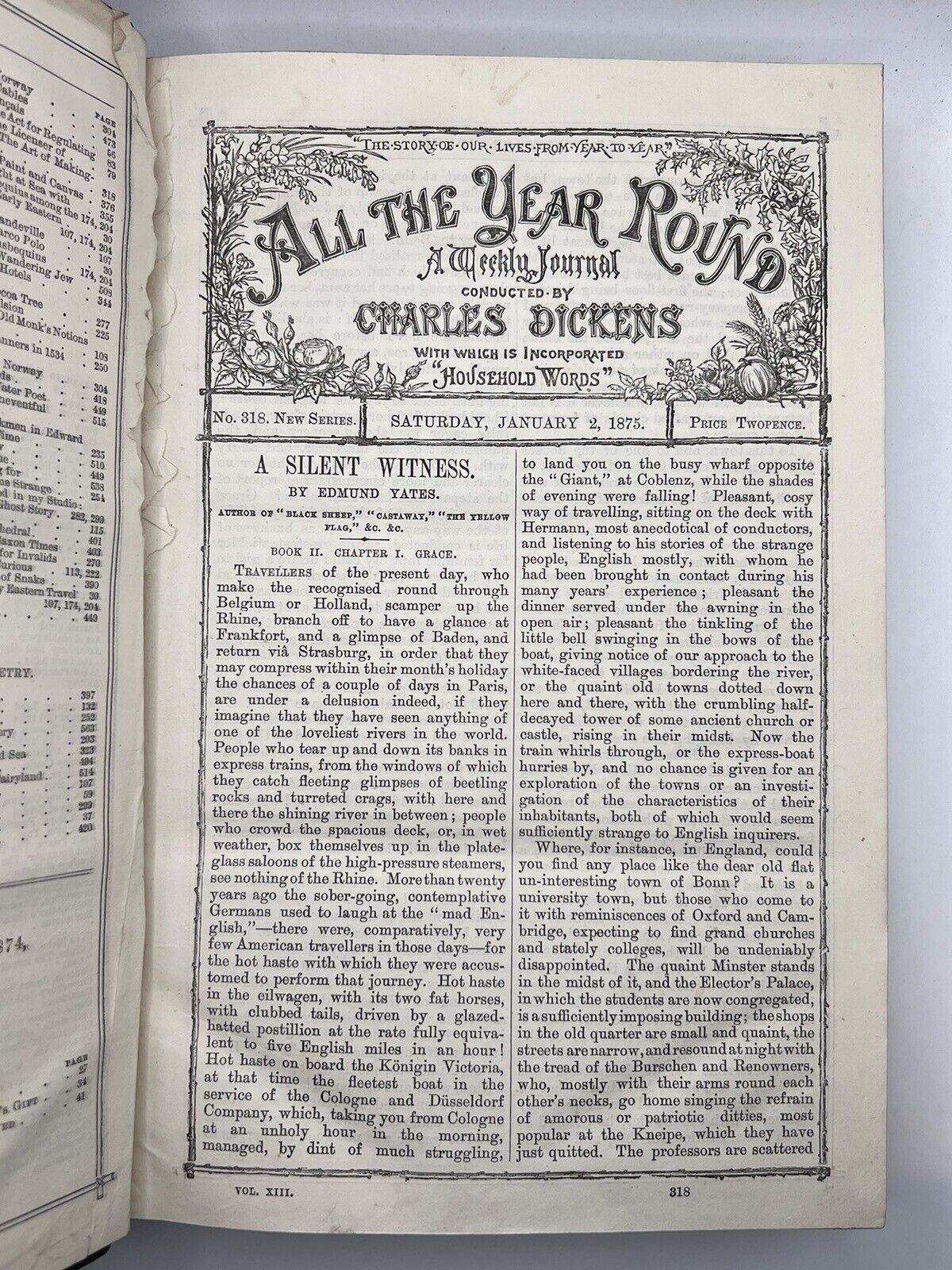 All the Year Round by Charles Dickens 1860-1875 First Editions & Later