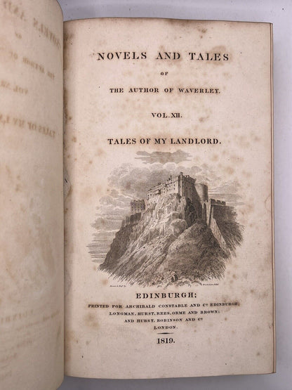 The Novels and Tales of Walter Scott 1819