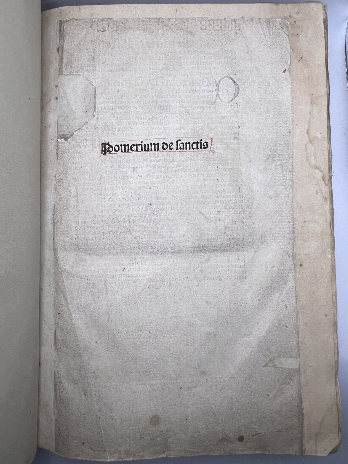 Pelbartus Sermons 1502 Post-Incunable