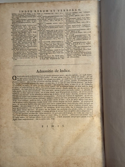 Biblia Sacra 1698