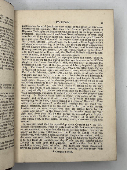 The French Revolution by Thomas Carlyle c.1890