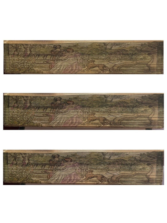 In Praise of Gardens Fore-Edge Painting