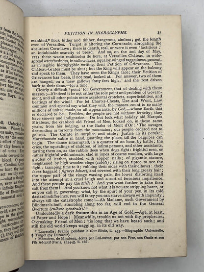 The French Revolution by Thomas Carlyle c.1890