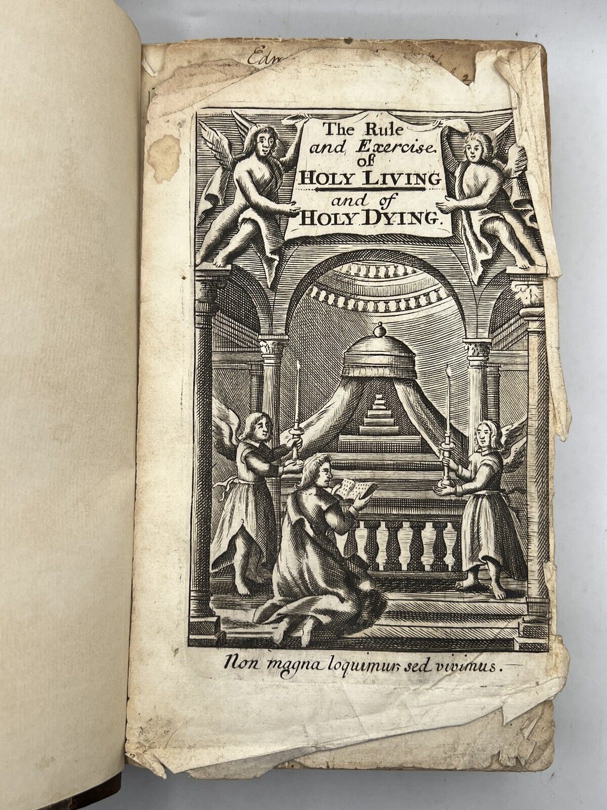 Holy Living & Holy Dying by Jeremy Taylor 1706