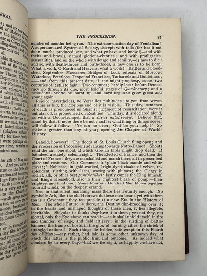 The French Revolution by Thomas Carlyle c.1890